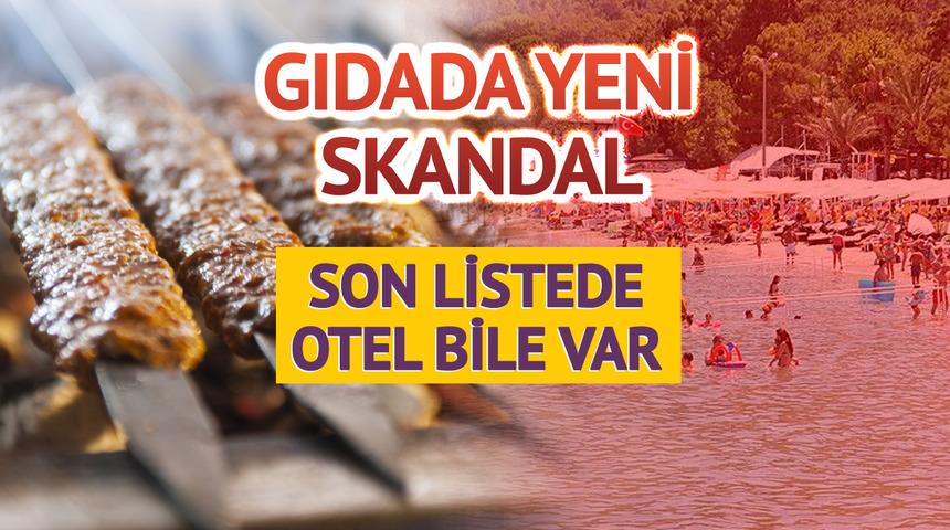 Bakanlıktan yeni ifşa listesi! Antalya'daki 5 yıldızlı otelde bile çıktı... Gıdada skandal bitmiyor