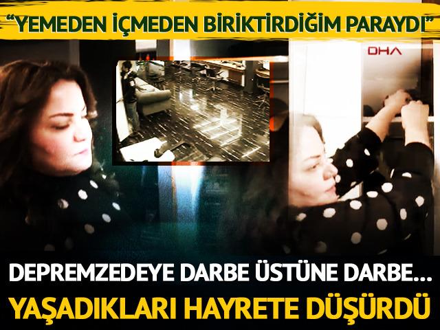 Depremzedeye darbe üstüne darbe...