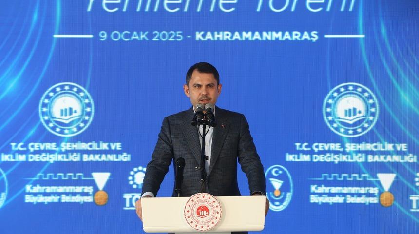 Bakan Kurum, Kahramanmaraş'ta konuştu: "2025 yılı sonuna kadar 453 bin yuvamızın tamamını bitireceğiz"