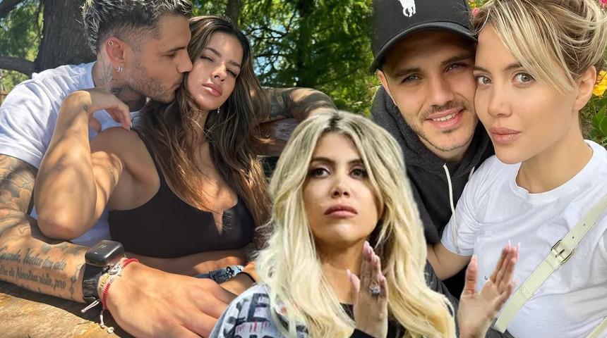 Galatasaray'ın yıldızı Mauro Icardi, yeni sevgilisini paylaştı! Wanda Nara kıskançlık krizine girecek...