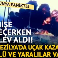 Dünya panikte! Brezilya'da uçak kazası: Ölü ve yaralılar var