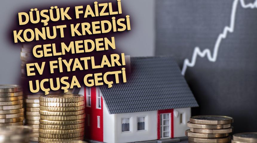 Söylentisi yetti, aynı gün içinde bile 500 bin TL yükseldi! Düşük faizli konut kredisi gelmeden, fiyatlar artmaya başladı
