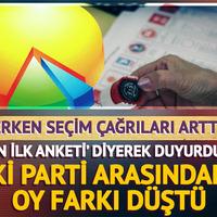 'Yılın ilk anketi' diyerek duyurdular! CHP ile AK Parti oy oranlarında dikkat çeken değişim... Birinin oyları arttı, diğerinin düştü