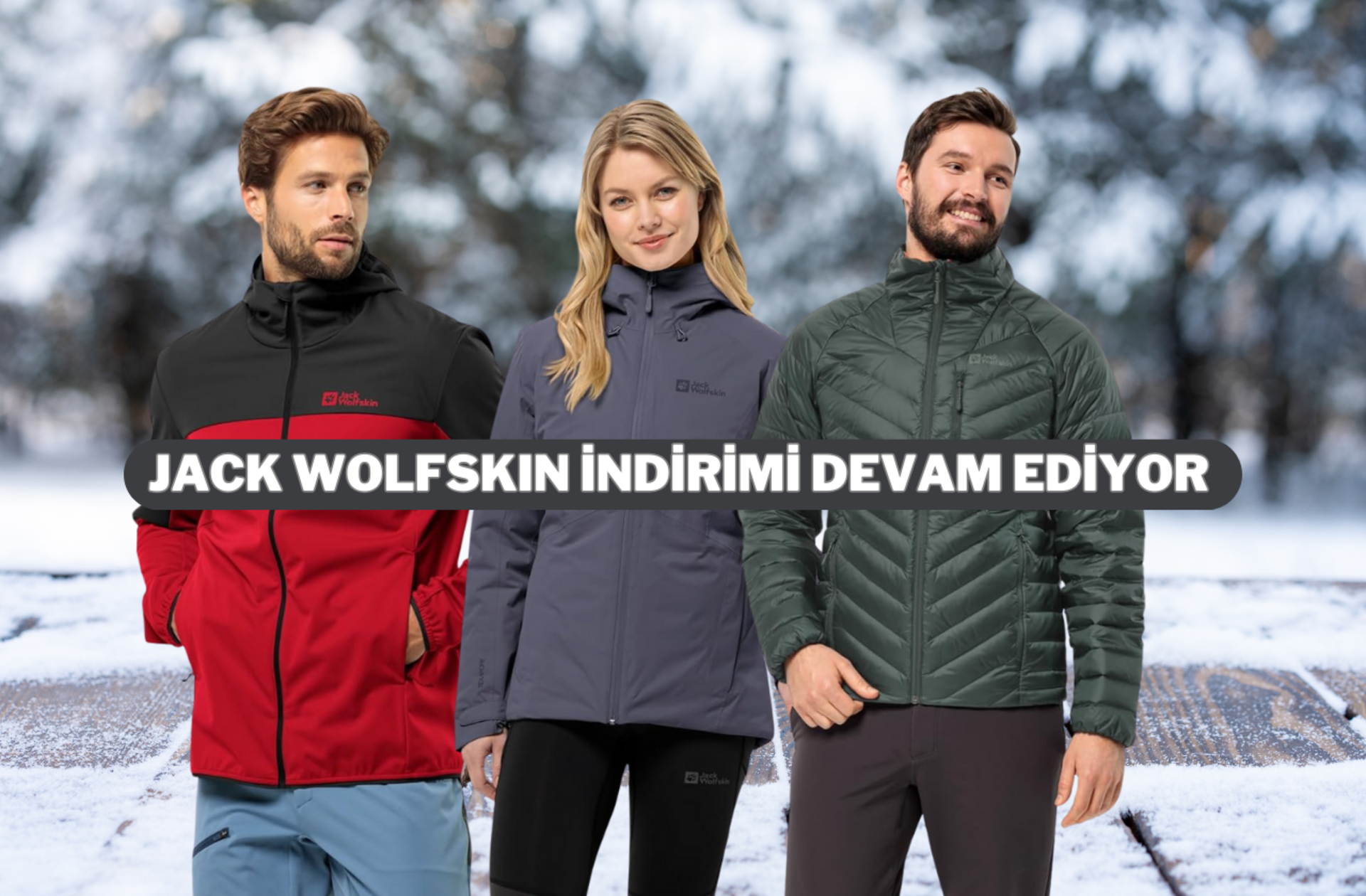 Jack Wolfskin dış giyimde %30'a varan indirim başladı