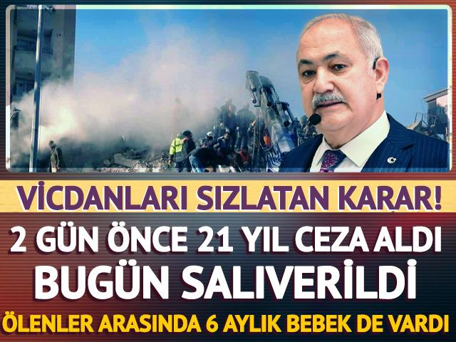 Vicdanları zedeleyen karar: 2 gün önce 21 yıl ceza aldı bugün salıverildi! Ölenler arasında 6 aylık bebek de vardı... Osmaniye eski Belediye Başkanı Kadir Kara tahliye edildi!