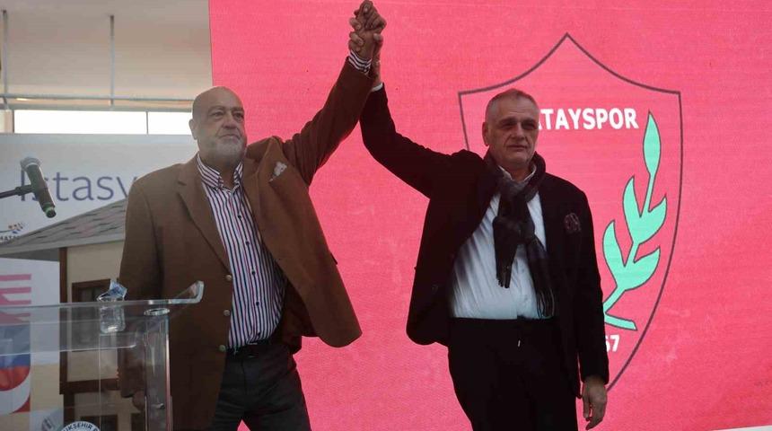 Hatayspor'da kulüp başkanlığına Hikmet Çinçin seçildi