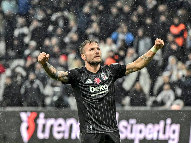 Beşiktaş’ta Immobile, Süper Lig’de 10 gole ulaştı