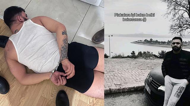 123 suçtan aranan firari yaptığı paylaşımla polise meydana okudu! 24 saat geçmeden yakalanınca ilk sözü bakın ne oldu