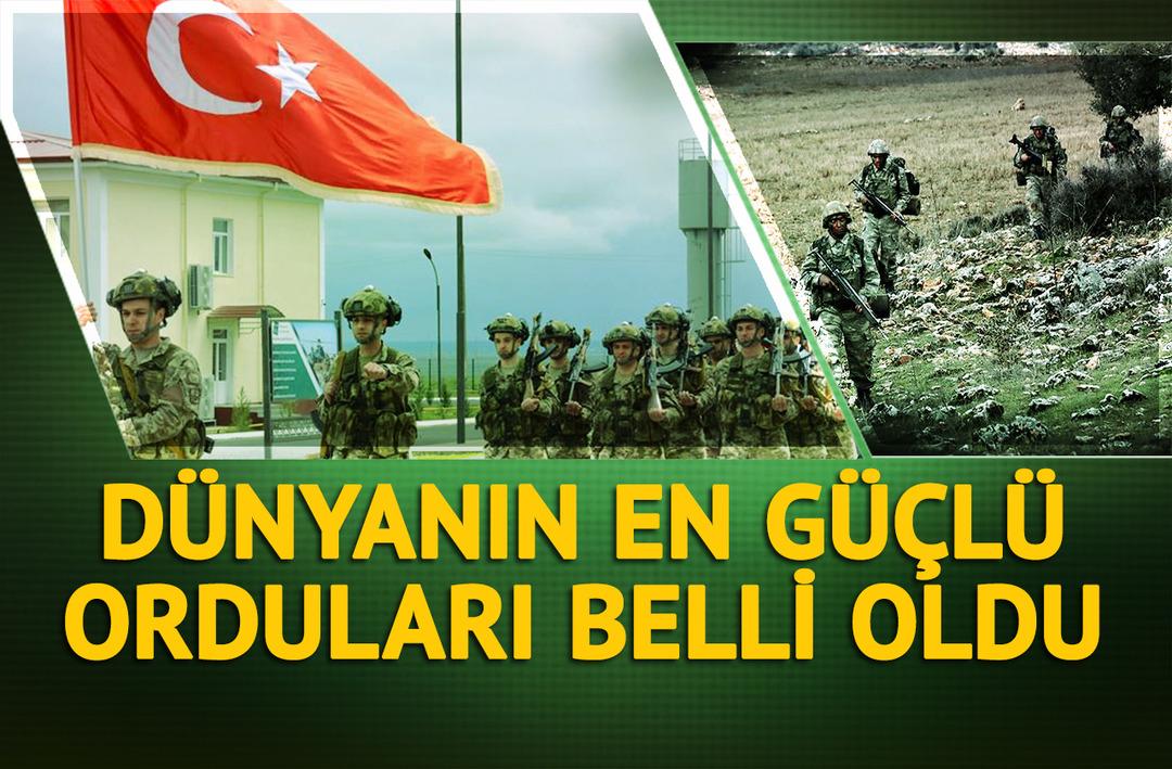 T&uuml;rkiye bir basamak geriledi! D&uuml;nyanın en g&uuml;&ccedil;l&uuml; orduları listesi g&uuml;ncellendi: TSK yine ilk 10'da, askeri g&uuml;c&uuml;n&uuml; y&uuml;kselten &uuml;lkeler dikkat &ccedil;ekti