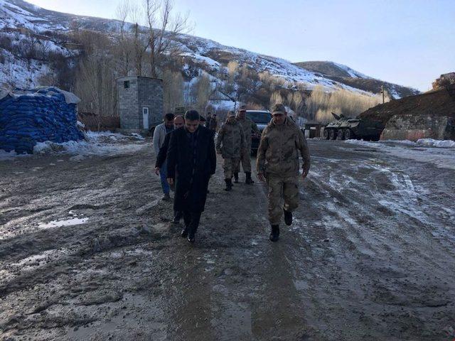 Kaymakam Özkan’dan karakol ve polis noktasına ziyaret