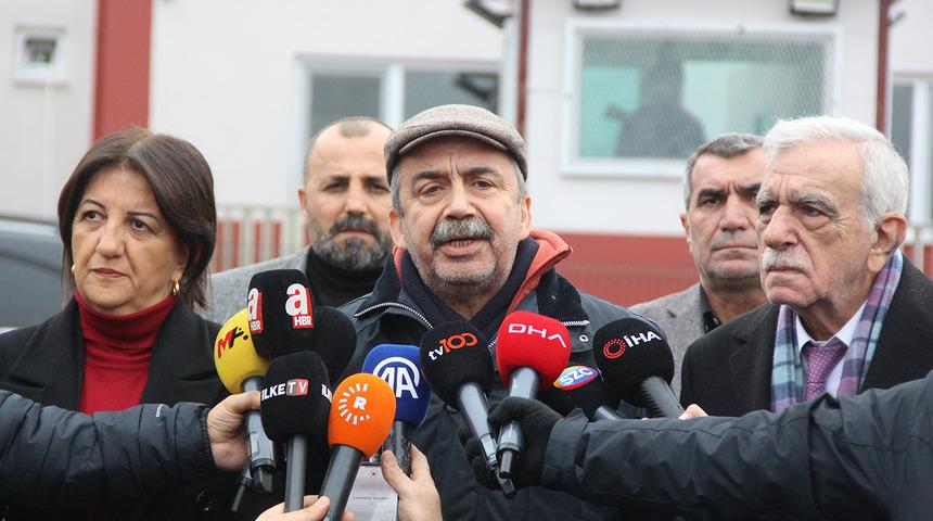 DEM Parti heyeti, cezaevinde Yüksekdağ ile görüştü