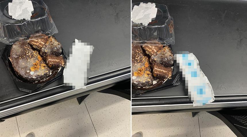 Market skandallarına bir yenisi daha eklendi! Zincir markette satılan pasta bozuk çıktı