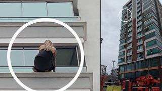 Avukat kadın 12. kattan aşağı atlamak istedi! İkna edildikten sonra bir kez daha intihar girişiminde bulundu