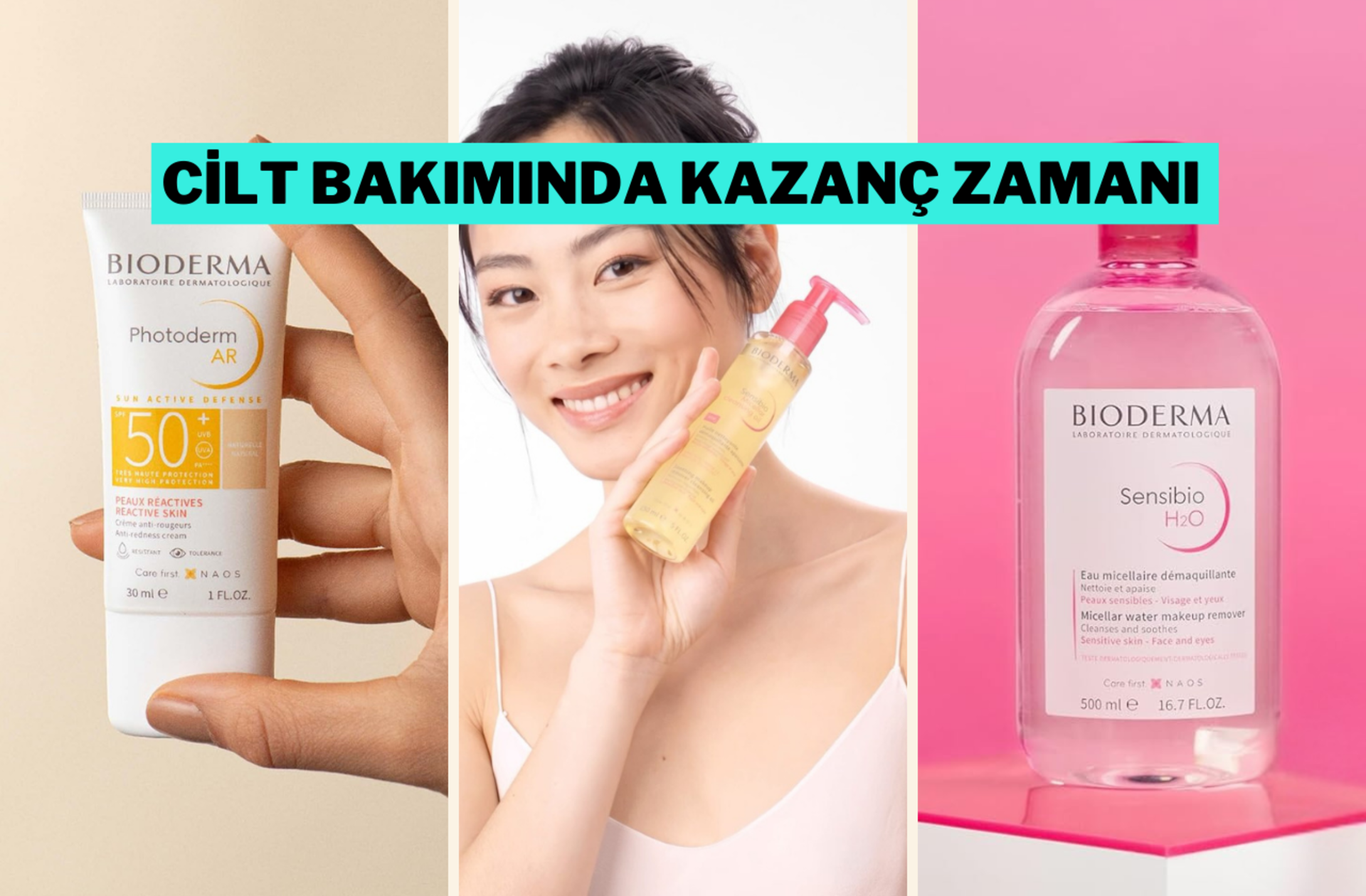 Cildiniz hak ettiği bakıma kavuşsun! Bioderma indiriminden kaçırmamanız gerekenler