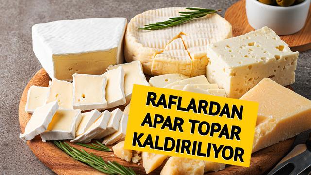 Ünlü peynir markası marketlerden toplanıyor!