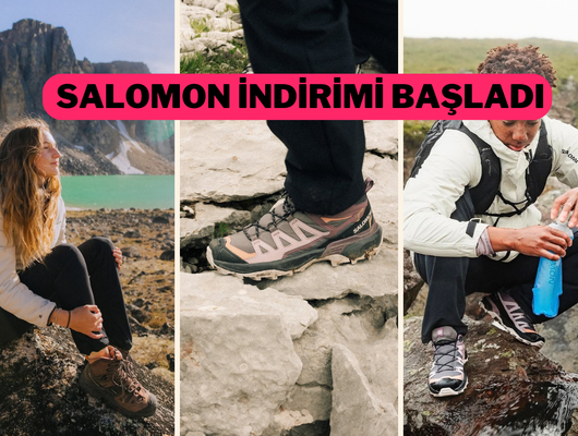 Her adımda güven ve rahatlık! Salomon ayakkabılarda indirim başladı