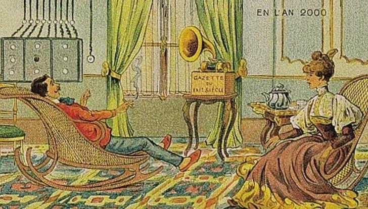 100 yıl önce çizilmiş geleceği öngören bir dizi kartpostal bulundu! "Detaylar gerçekliğe inanılmaz derecede uyuyor" G5