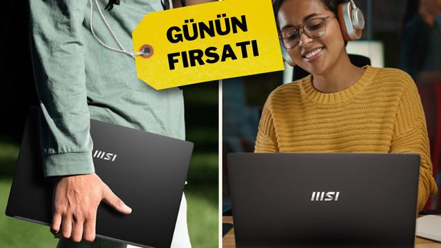 Şık tasarım, kusursuz performans! MSI Modern 15 B12MO-676XTR Dizüstü Bilgisayar indirime girdi