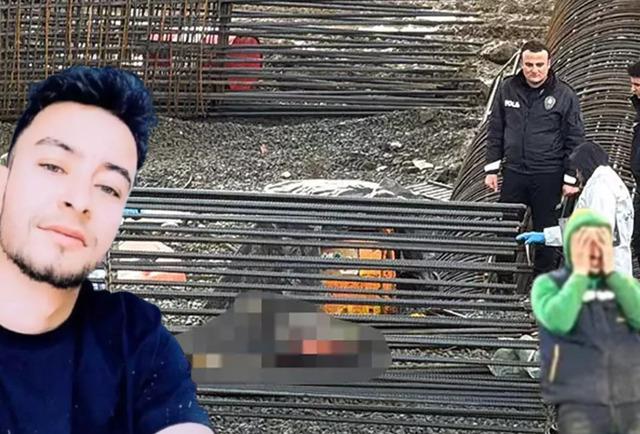Genç işçi feci şekilde can verdi; 1 tonluk kepçe kovası üstüne düştü... Arkadaşları sinir krizi geçirdi
