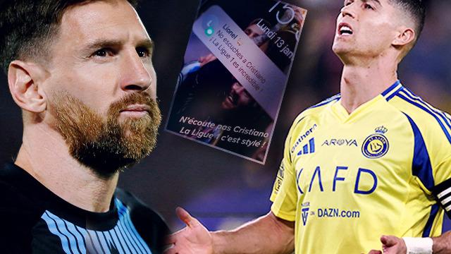 Messi’den Ronaldo’ya ironik yanıt! Lyon'un Thiago Almada transferinde gözlerden kaçmayan mesaj