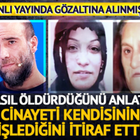 Cinayeti kendisinin işlediğini itiraf etti! Nasıl öldürdüğünü anlattı... 