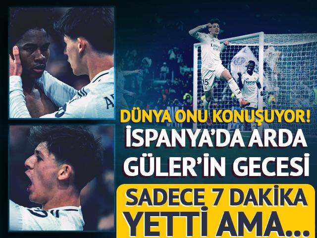 İspanya'da Arda Güler'in gecesi! Turu getirdi, Ancelotti'ye tepkiler yağdı