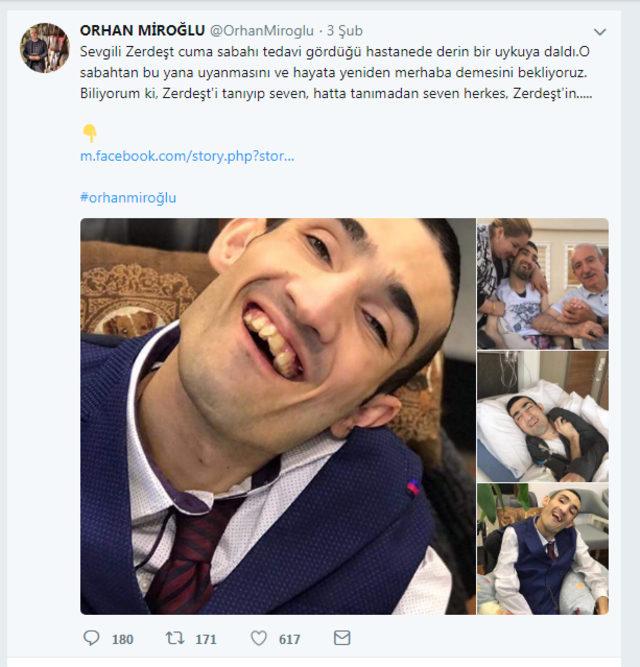 AK Parti Mardin Milletvekili Orhan Miroğlu’nun evlat acısı