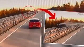 Eskişehir'de ‘intihar’ gibi kaza! Ters yöne girdi, ciple kafa kafaya çarpıştı! O anlar kamerada