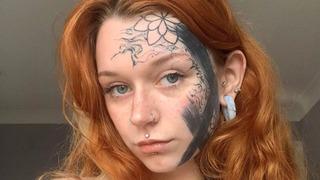 Nişanlısının yüzüne dövme yapmasına izin verdi! Sonuç sosyal medya kullanıcılarının tepkisini çekti: 'Bunu kendine nasıl yaptırdın?'