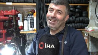 42 yıldır bu mesleği yapıyor! Çırak bulamayınca oğlunu yetiştirdi