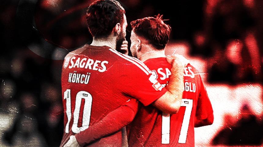 Benfica 4-0 kazandı! Kerem Aktürkoğlu ve Orkun Kökçü manşetleri süsledi: "Türk ortaklığı farkı getirdi!" Gözlerden kaçmayan Galatasaray detayı...