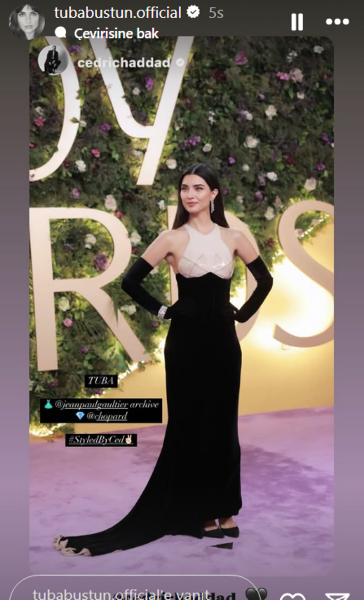 Tuba Büyüküstün Arapça konuştu, Joy Awards gecesine damga vurdu! "Yüzü, güzelliği ve nezaketi nefes kesici!"  G3