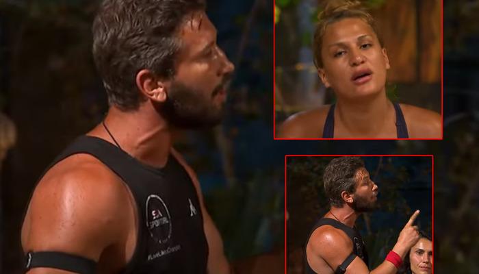 Survivor Almeda Adem'i çıldırttı! Her şeyi söküp attı yayına ara verildi