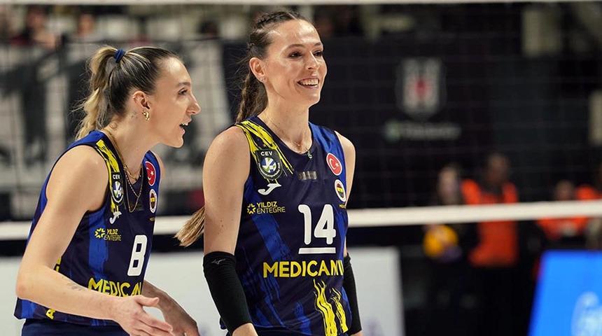 Fenerbahçe, derbide Beşiktaş'a set vermedi