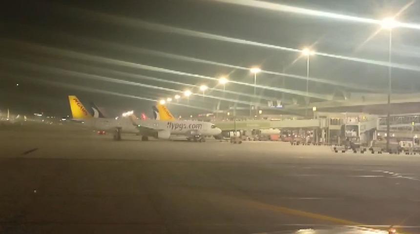 Sabiha Gökçen Havalimanı'nda hareketli anlar! Uçağa yapılan bomba ihbarı asılsız çıktı