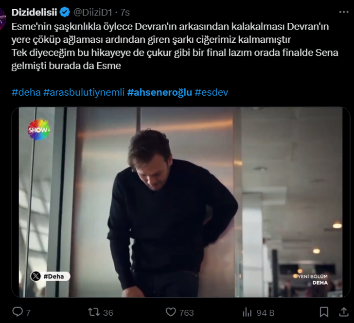 Ahsen Eroğlu Deha'dan ayrıldı mı? Esme öldü mü? Deha son bölüm seyirciyi çok üzdü G1