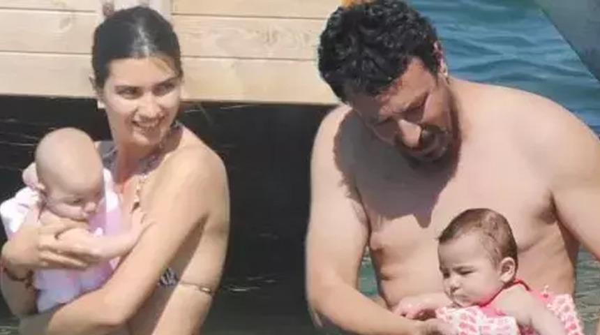 Tuba Büyüküstün ve Onur Saylak'ın kızları Maya ve Toprak 13 yaşında! Babası son hallerini paylaştı