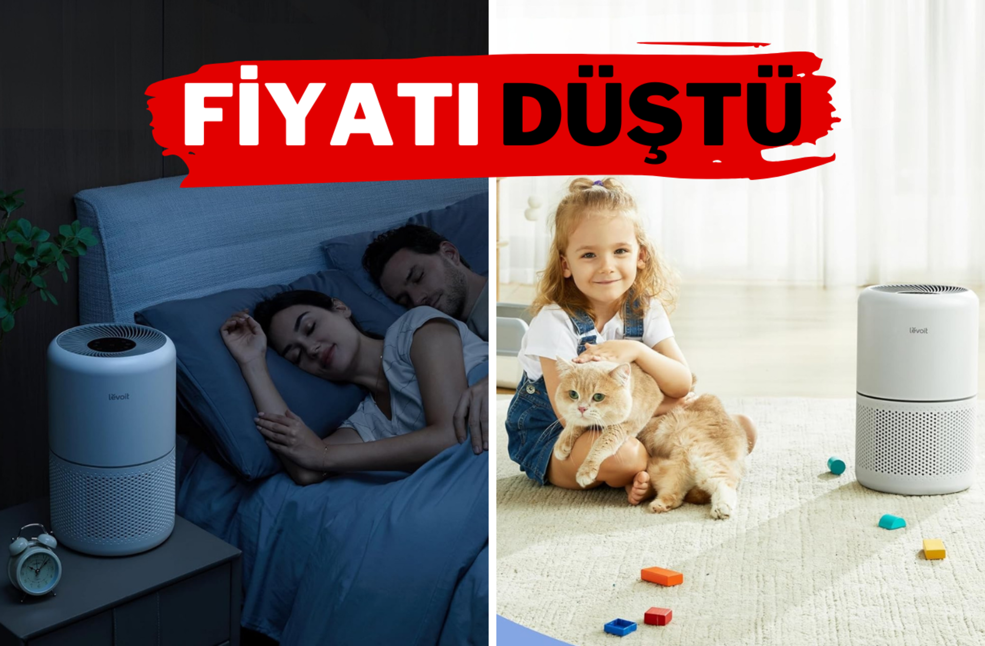 Çok satan Levoit H13 HEPA Hava Filtresi Hava Temizleyici günün fırsat ürünü oldu