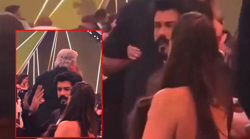 Burak Özçivit'in Fahriye Evcen ile konuşurken sinirlendiği anlar dikkat çekti! Gerçek ortaya çıktı