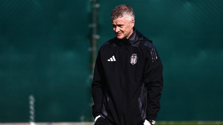 Beşiktaş’ta Ole Gunnar Solskjaer, ilk antrenmanına çıktı