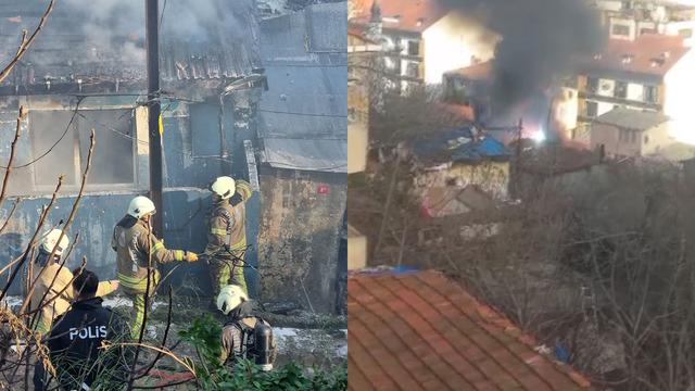 Beyoğlu'nda korkutan yangın: Neredeyse bir aile yok oluyordu