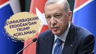 Cumhurbaşkanı Erdoğan'dan Trump açıklaması! Türkiye olarak üzerimize ne düşünüyorsa yapacağız