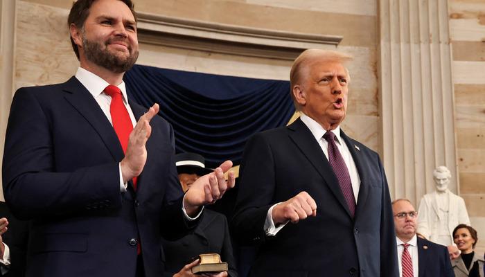  2. Trump dönemi resmen başladı! Donald Trump yemin ederek ABD'nin 47. başkanı oldu