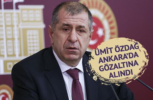 Ankara'da gözaltına alınan Ümit Özdağ İstanbul'a getirildi! Ekrem İmamoğlu: 'Kabul edilebilir değildir'