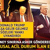 Donald Trump yemin ederek ABD'nin 47. başkanı oldu: "Amerika'nın altın çağı şu an başlıyor"