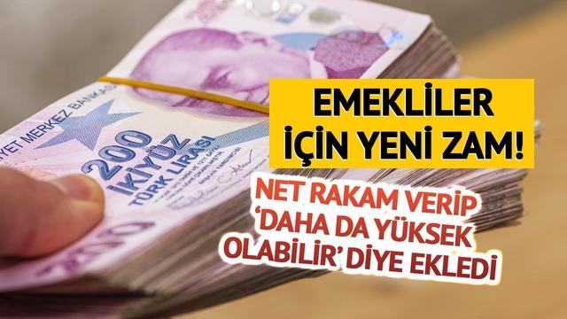 Emekliler yapılacak yeni zammı bekliyor! Net rakam verdi 'Daha yüksek de olabilir'