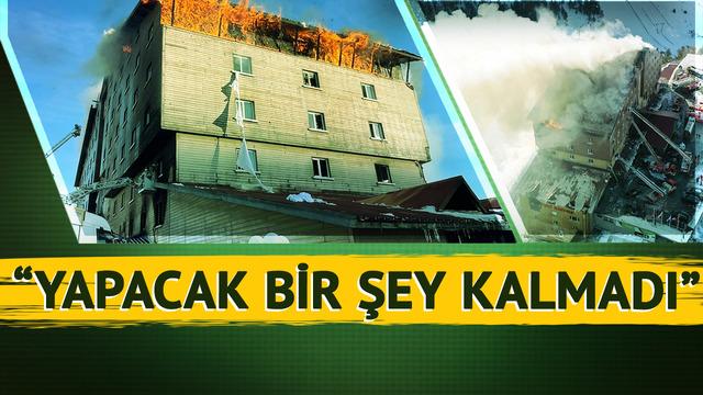 Saatlerdir yanan otelin çökmesi an meselesi: "Yapacak bir şey kalmadı"