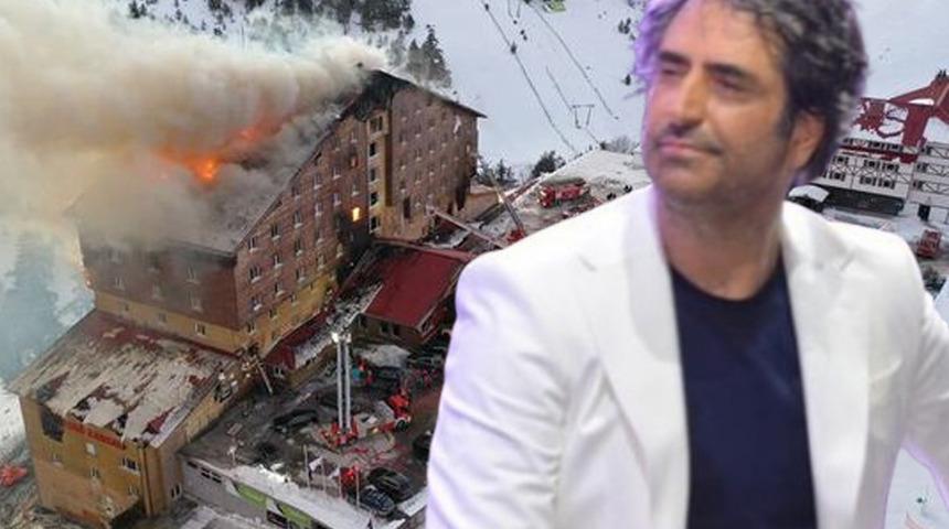 Mahsun Kırmızıgül Bolu Kartalkaya Kayak Merkezi'nde yangın çıkınca apar topar İstanbul'a döndü! "Can pazarı" diyerek anlattı