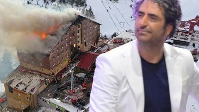 Mahsun Kırmızıgül Bolu Kartalkaya Kayak Merkezi'nde yangın çıkınca apar topar İstanbul'a döndü! Can pazarı diyerek anlattı