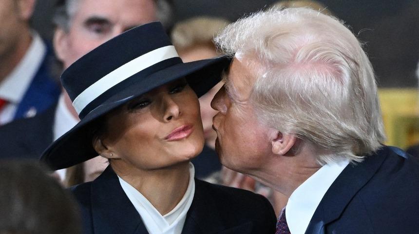 ABD’nin 47. başkanı Donald Trump göreve başladı: Törene Melania Trump’ın şapkası damga vurdu!